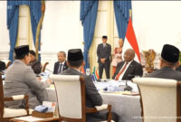 Presiden Prabowo Subianto menerima Presiden Afrika Selatan Matamela Cyril Ramaphosa di Istana Merdeka, Jakarta, Rabu (22/10/2025). Foto: YouTube/Sekretariat Presiden