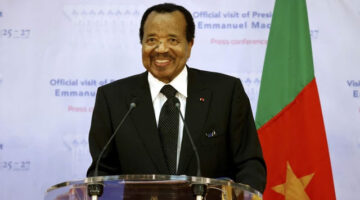 Presiden Kamerun, Paul Biya. Foto: Ludovic Marin/AFP

