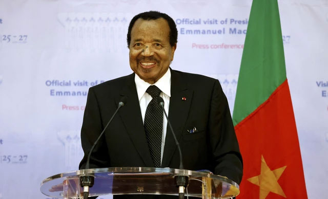 Presiden Kamerun, Paul Biya. Foto: Ludovic Marin/AFP