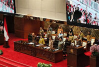 Suasana sidang paripurna DPR pada Kamis (2/10/2025). Foto: Luthfi Humam/kumparan
