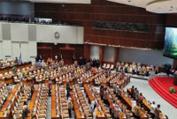 Suasana sidang paripurna DPR pada Kamis (2/10/2025). Foto: Luthfi Humam/kumparan
