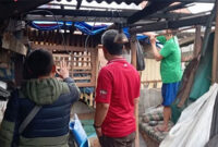 Rumah warga yang rusak diterjang angin kencang di wilayah Bojongsoang, Kabupaten Bandung, Minggu (5/10/2025). Foto: BPBD Jabar
