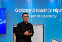 Ilham Indrawan, MX Product Marketing Senior Manager Samsung Electronics Indonesia, di acara Galaxy Z Fold7 I Z Flip7: New Gen Productivity Media Session di Jakarta, Selasa (21/10). Foto: Muhamad Ardiyansyah/kumparan