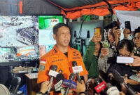 Kepala Kantor SAR Surabaya, Nanang Sigit di posko asrama putri Ponpes Al-Khoziny, Kecamatan Buduran, Sidoarjo, Jumat (3/10/2025). Foto: Farusma Okta Verdian/kumparan
