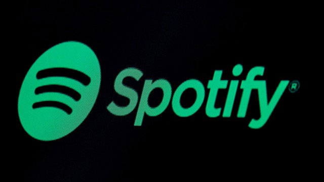 Logo aplikasi streaming musik Spotify. Foto: REUTERS/Brendan McDermid/File Photo
