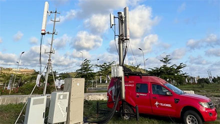Jaringan 4G dan 5G Telkomsel siap berikan konektivitas dan pengalaman digital andal di MotoGP Mandalika 2025. Foto: Dok. Telkomsel
