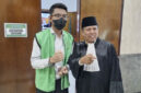 Muhammad Darmawanto, pria asal Surabaya mengikuti sidang terkait perkara penipuan investasi jual-beli tas Hermes dengan korban Prima Andre Rinaldo Azhar, anak Menteri Imigrasi dan Pemasyarakatan RI, Agus Adrianto di PN Surabaya, Selasa (28/10/2025). Foto: Farusma Okta Verdian/kumparan