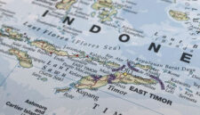 Ilustrasi peta Timor Leste. Foto: AustralianCamera/Shutterstock
