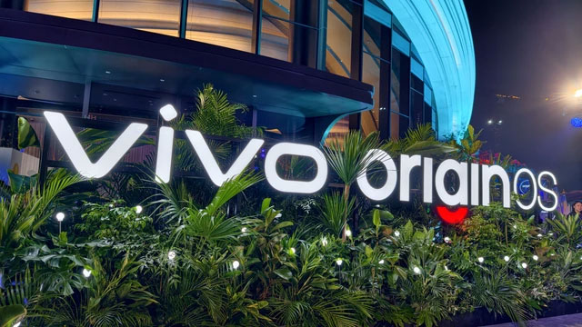 Logo Vivo dan OriginOS. Foto: Ahmad Romadoni/kumparan
