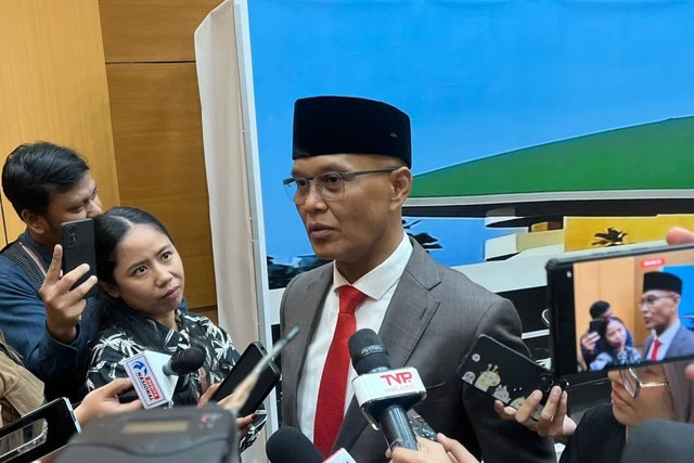 Wakil Ketua Komisi I Sukamta di Kompleks Parlemen, Senayan, Jakarta, Kamis (26/6/2025). Foto: Haya Syahira/kumparan
