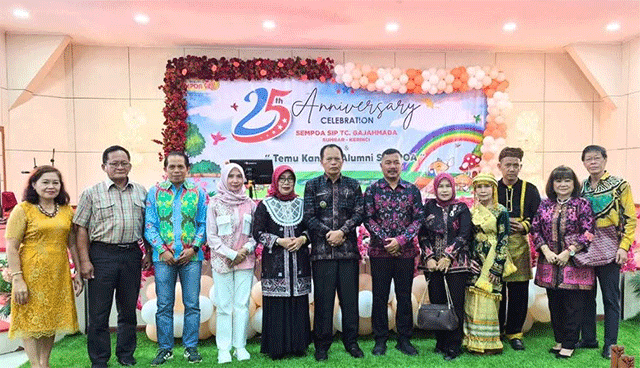 Wawako Azhar Hamzah dan Bupati Kerinci Monadi