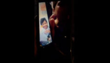 Momen keluarga saat video call dengan Bilqis, bocah 4 tahun yang hilang di Makassar. Foto: Dok kumparan