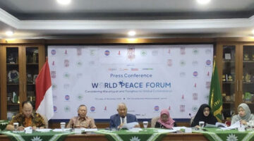 Konferensi pers kegiatan World Peace Forum ke-9 di Kantor Muhammadiyah, Menteng. Foto: Rachmadi Rasyad/kumparan
