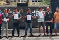 perwakilan honorer Pemko Sibolga menyampaikan aspirasi dan permohonan kepada Presiden Prabowo Subianto