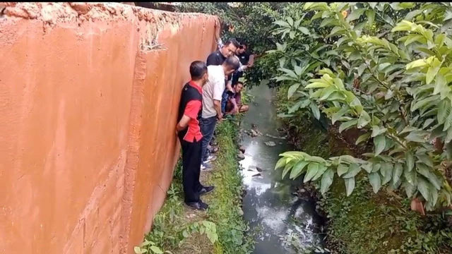 Lokasi tempat ditemukannya korban. (ist)
