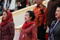 Ketua Umum PDI Perjuangan Megawati Soekarnoputri menghadiri rangkaian puncak peringatan 70 tahun Konferensi Asia-Afrika (KAA) di Blitar, Jawa Tumur pada Sabtu (1/11/2025). Foto: Dok. PDIP

