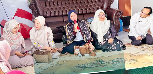 Pertemuan bulanan TP-PKK Kota Padang Panjang, Jumat (7/11).