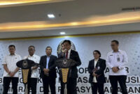 Menteri Koordinator Bidang Hukum, HAM, Imigrasi, dan Pemasyarakatan Yusril Ihza Mahendra di Gedung Kemenko Kumham Imipas, Jakarta pada Selasa (21/10/2025). Foto: Amira Nada Fauziyyah/kumparan